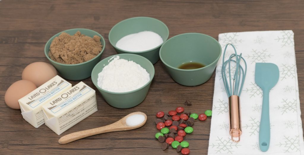 M&M's Christmas Cookies