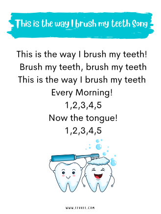 Tooth Brushing Activities