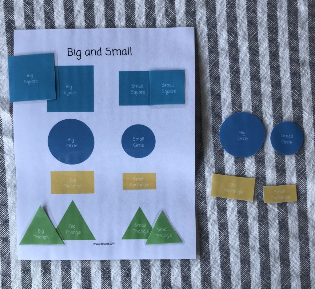 shape activities for toddlers
